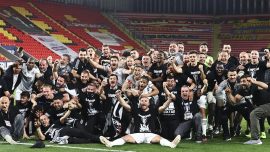 Beşiktaş’ta şampiyonluk coşkusu
