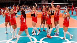 A Milli Kadın Voleybol Takımı’nda çeyrek final gururu
