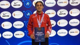 Milli sporcu Şevval Çayır’dan bronz madalya
