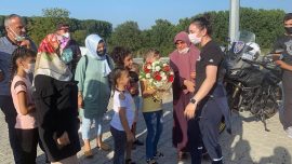 Nuray Levent’e coşkulu karşılama