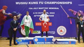 Gaziantepli sporcular Wushu Şampiyonası’nda 21 madalya kazandı